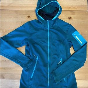 Women’s Arc’teryx Fortrez Hoody, Small, Teal